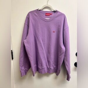 Supreme Purple Lilac mini box logo size XLarge